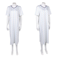 Stranger Things Saison 5(2025) Max Mayfield Robe Blanche à Pois Cosplay Costume