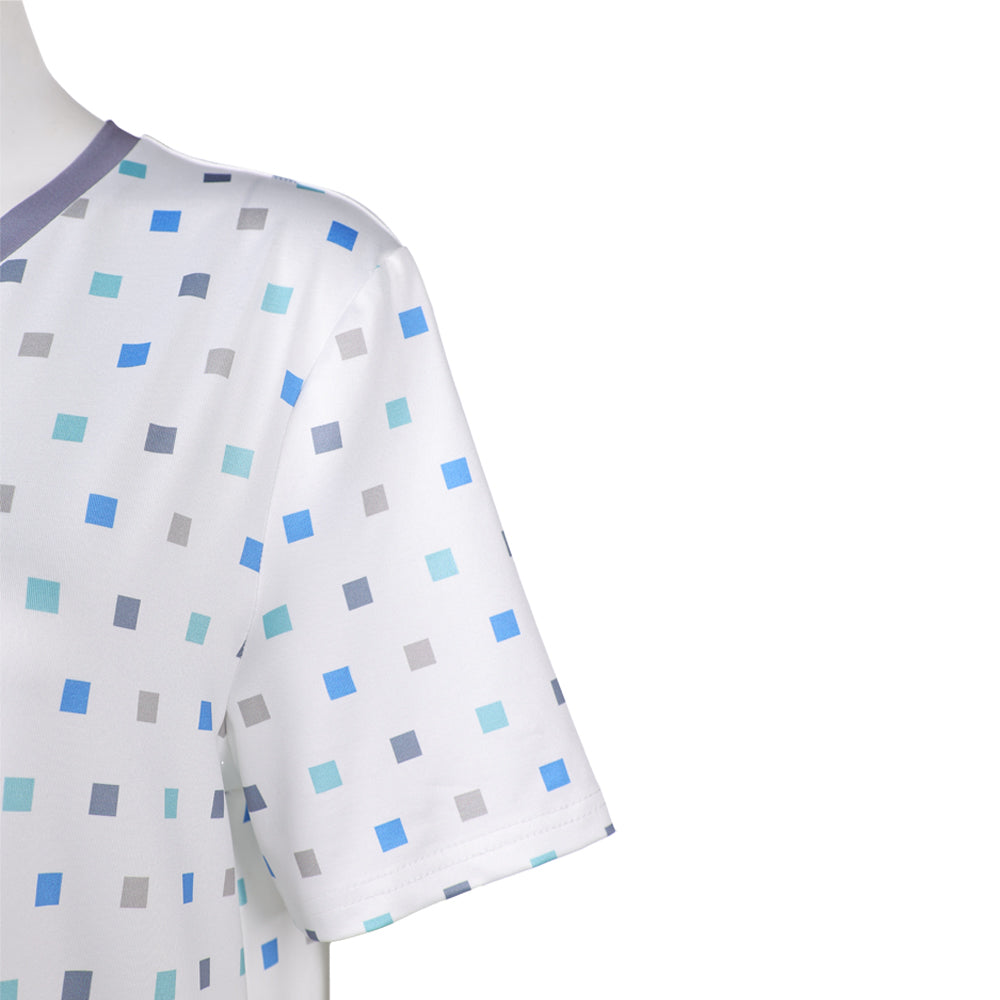 Stranger Things Saison 5(2025) Max Mayfield Robe Blanche à Pois Cosplay Costume