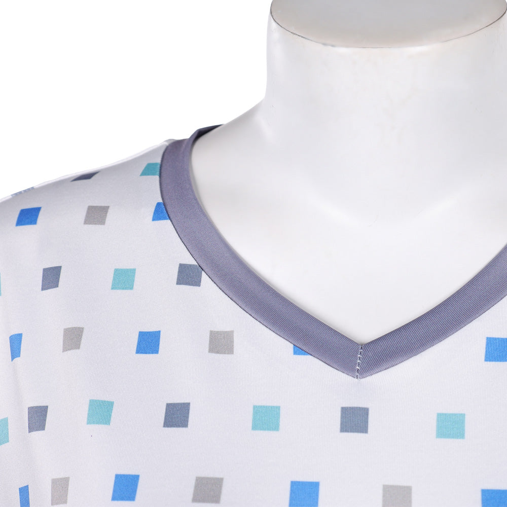 Stranger Things Saison 5(2025) Max Mayfield Robe Blanche à Pois Cosplay Costume