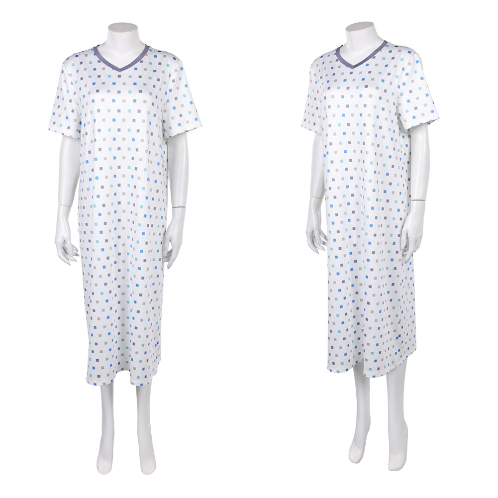 Stranger Things Saison 5(2025) Max Mayfield Robe Blanche à Pois Cosplay Costume