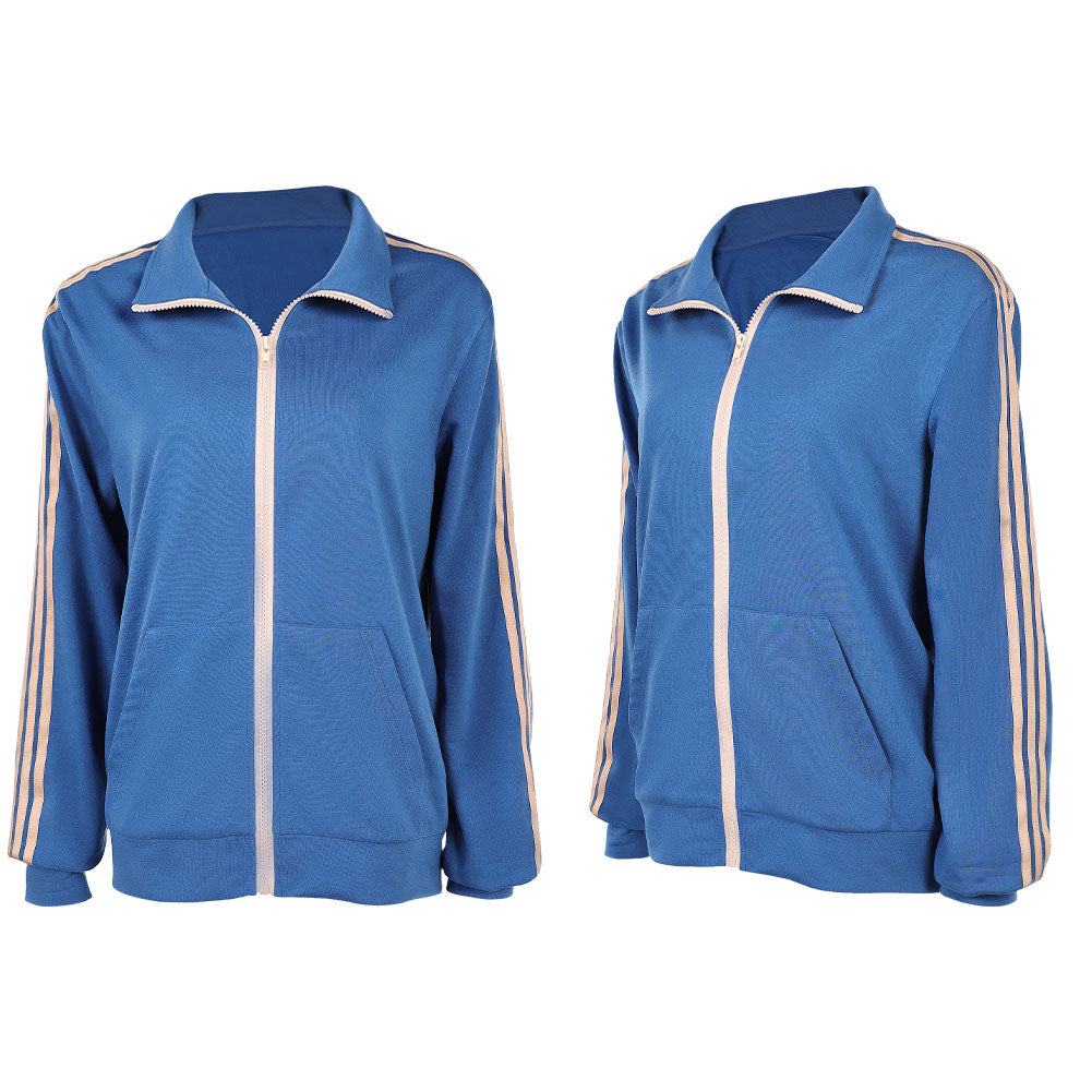 Stranger Things Saison 5(2025) Max Mayfield Veste Bleue Cosplay Costume