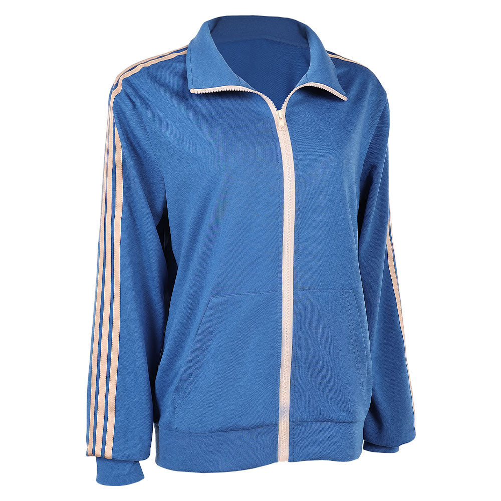 Stranger Things Saison 5(2025) Max Mayfield Veste Bleue Cosplay Costume