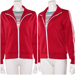 Stranger Things Saison 5(2025) Max Mayfield Veste Rouge Cosplay Costume