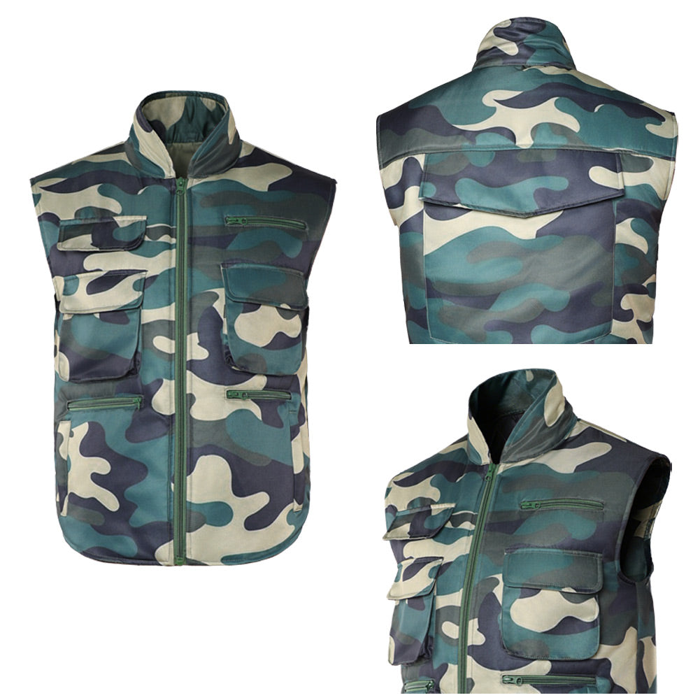 Stranger Things Saison 5(2025) Mike Wheeler Gilet de Camouflage Cosplay Costume