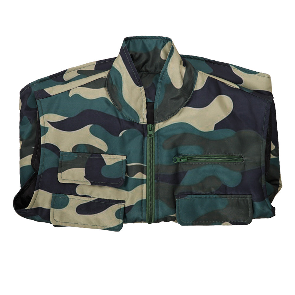 Stranger Things Saison 5(2025) Mike Wheeler Gilet de Camouflage Cosplay Costume