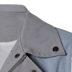 Stranger Things Saison 5(2025) Mike Wheeler Veste Grise Cosplay Costume