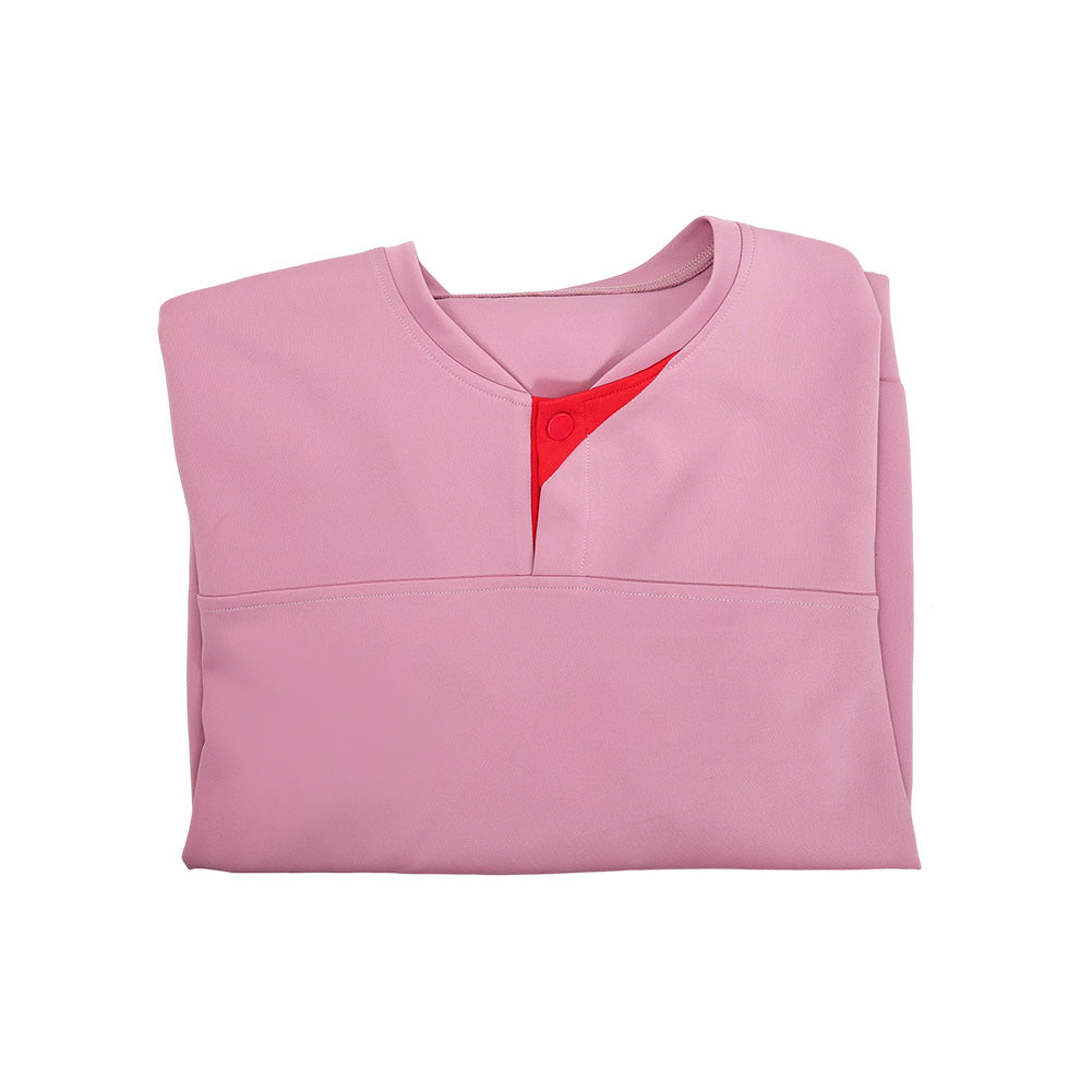 Stranger Things Saison 5(2025) Steve Harrington Sweat-shirt Rose et Rouge Cosplay Costume