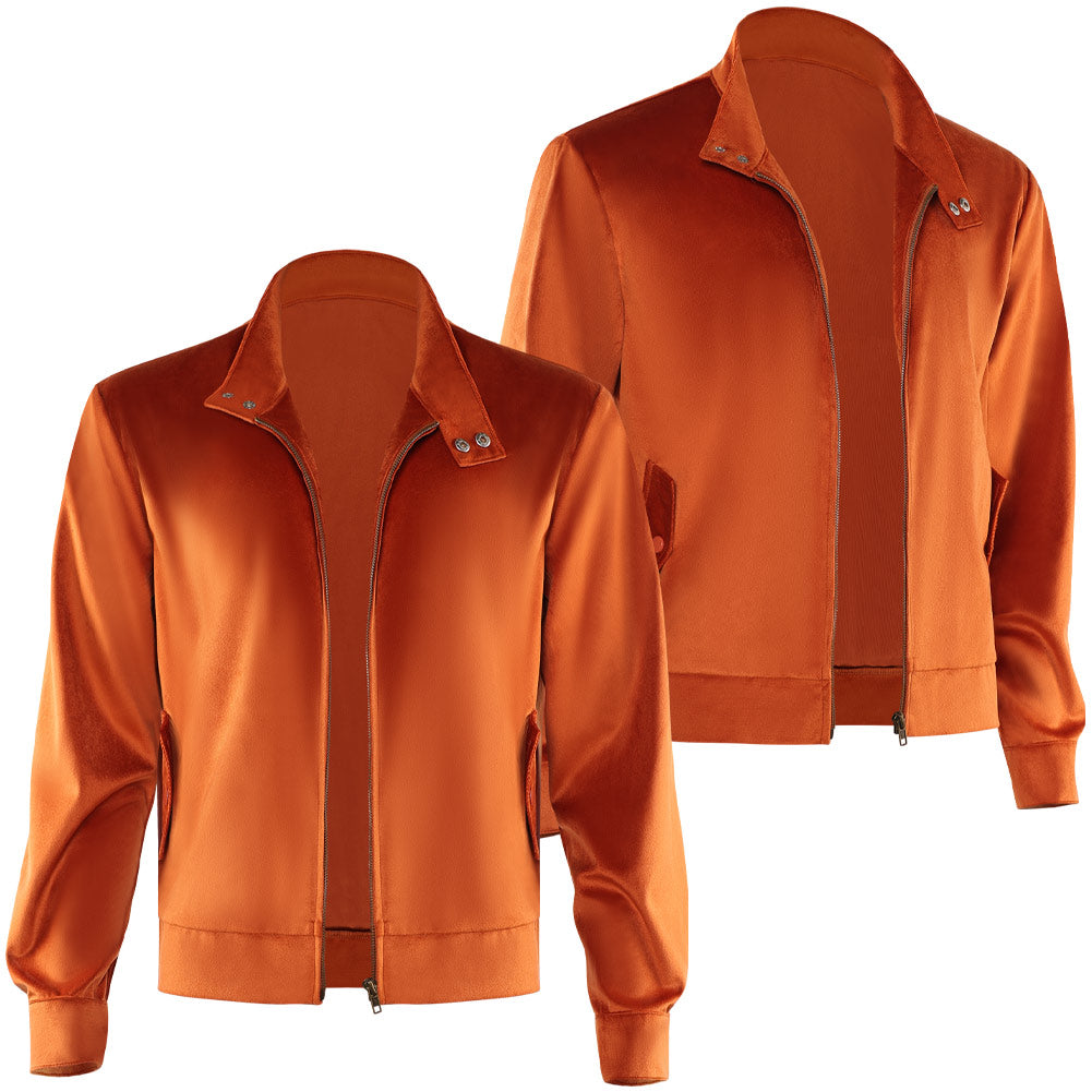 Stranger Things Saison 5(2025) Steve Veste Orange Cosplay Costume