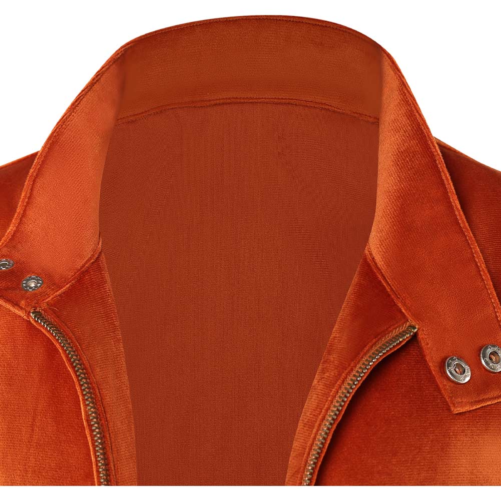 Stranger Things Saison 5(2025) Steve Veste Orange Cosplay Costume