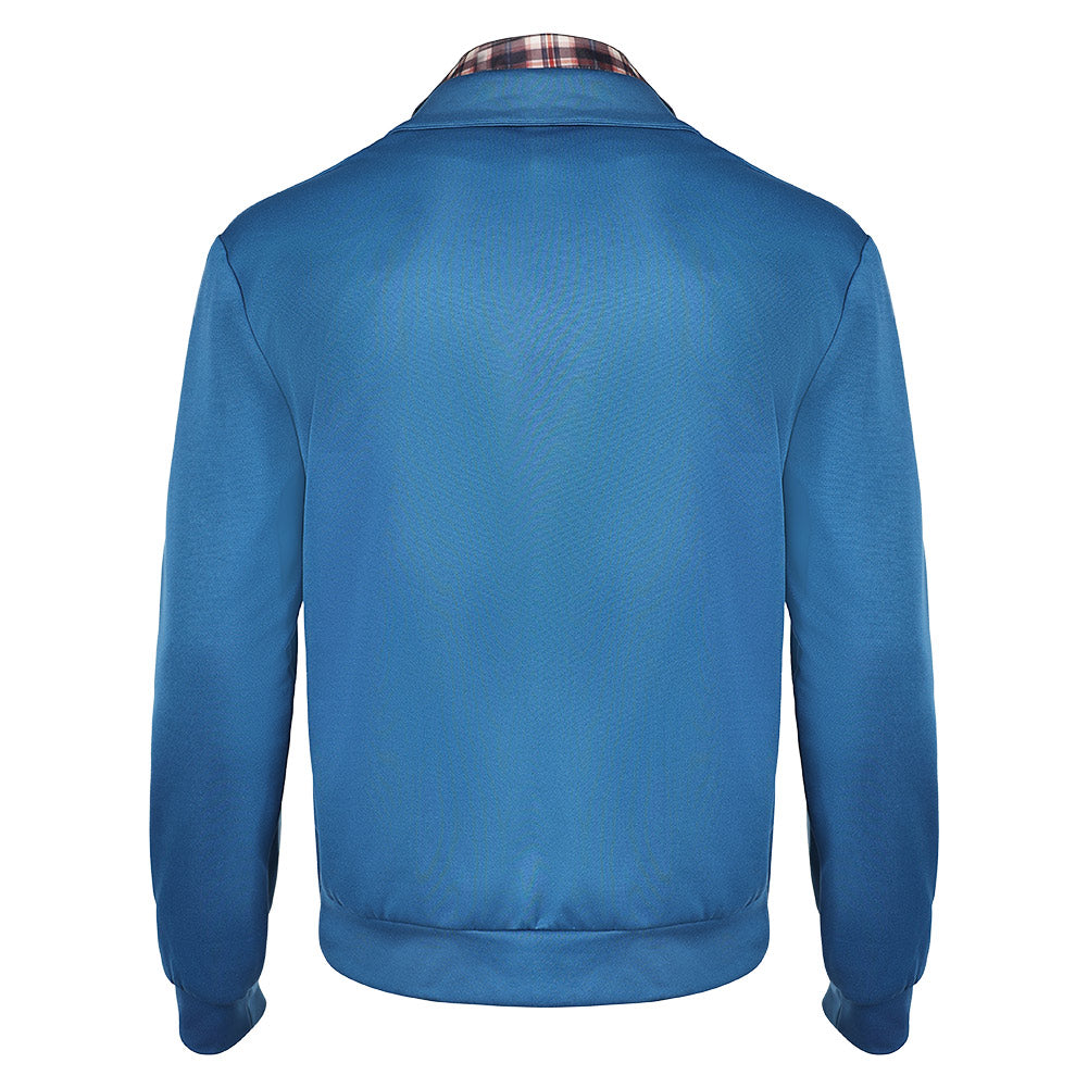 Stranger Things Saison 5(2025) Will Byers Sweat-shirt Bleu Faux Deux-pièces Cosplay Costume