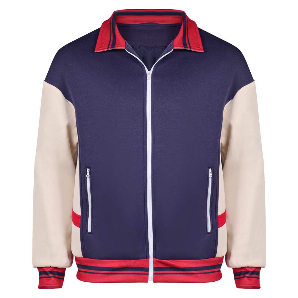 Stranger Things Saison 5(2025) Will Byers Veste Bleue et Beige Cosplay Costume