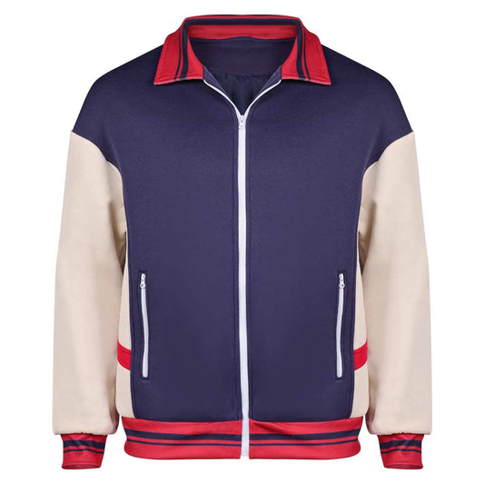 Stranger Things Saison 5(2025) Will Byers Veste Bleue et Beige Cosplay Costume