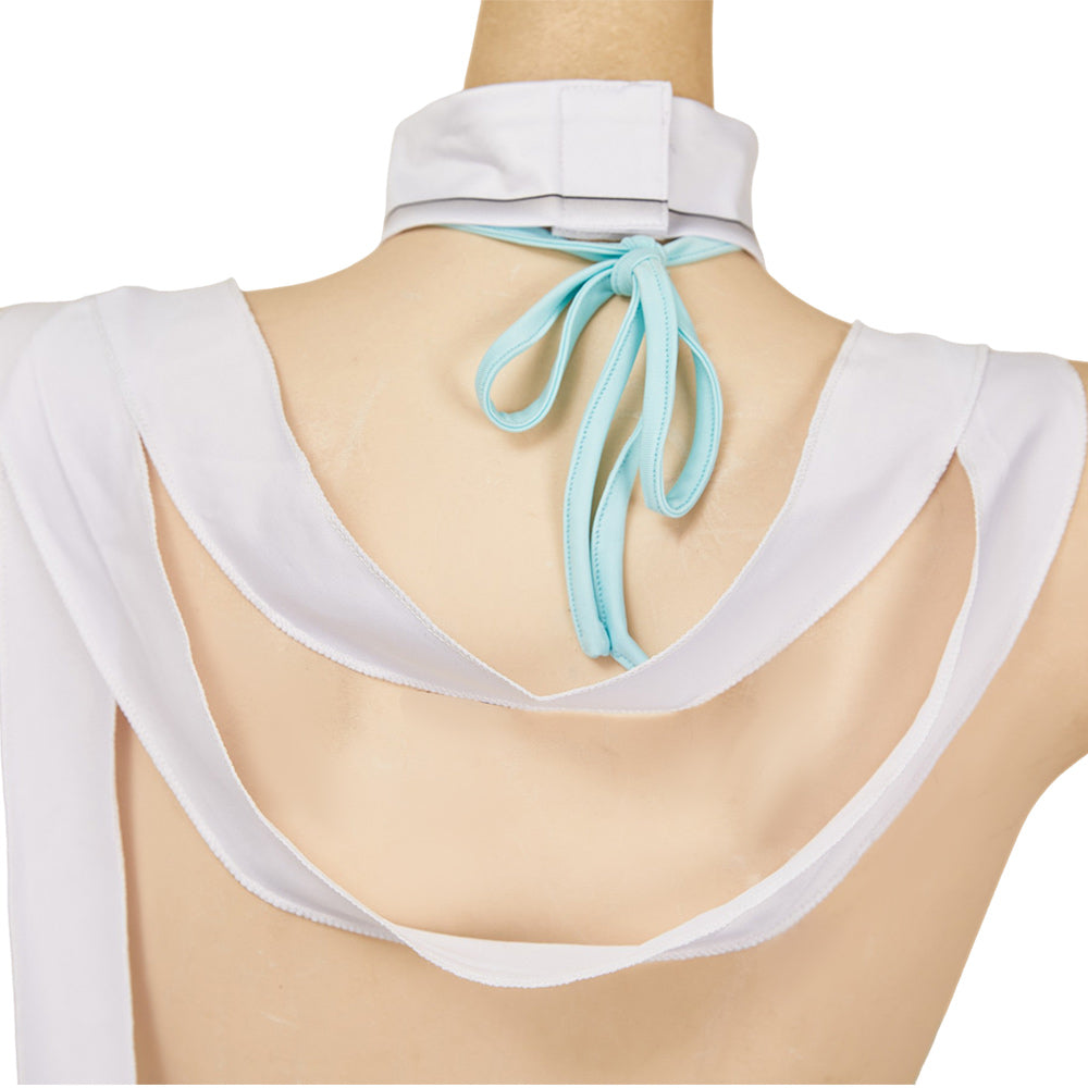 Street Fighter 6 AKI Tenue Verte Claire Cosplay Costume