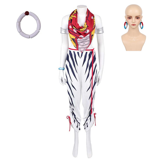 Street Fighter 6 Elena Cosplay Costume