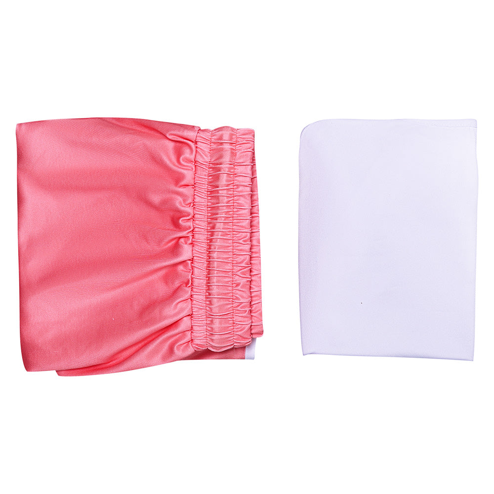 Street Fighter 6 Mai Shiranui Tenue Blanche et Rose Cosplay Costume