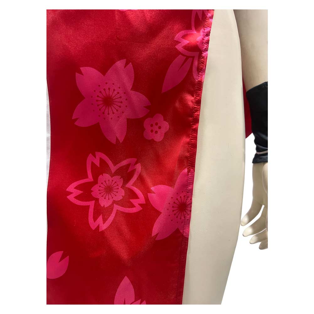 Street Fighter 6 Mai Shiranui Tenue Rouge Cosplay Costume