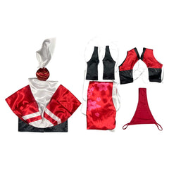 Street Fighter 6 Mai Shiranui Tenue Rouge Cosplay Costume