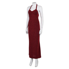 Super Mario Bros Pauline Robe Rouge Cosplay Costume