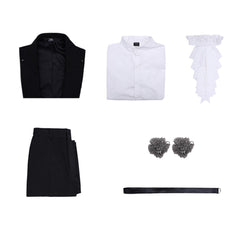 Tamon‘s B-Side(2026) Ouri Sakaguchi Tenue Noire Cosplay Costume