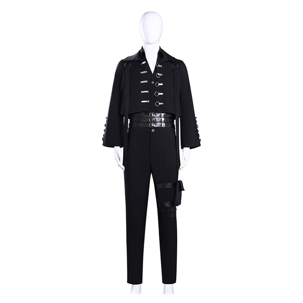 Tamon‘s B-Side(2026) Tamon Fukuhara Tenue Noire Cosplay Costume