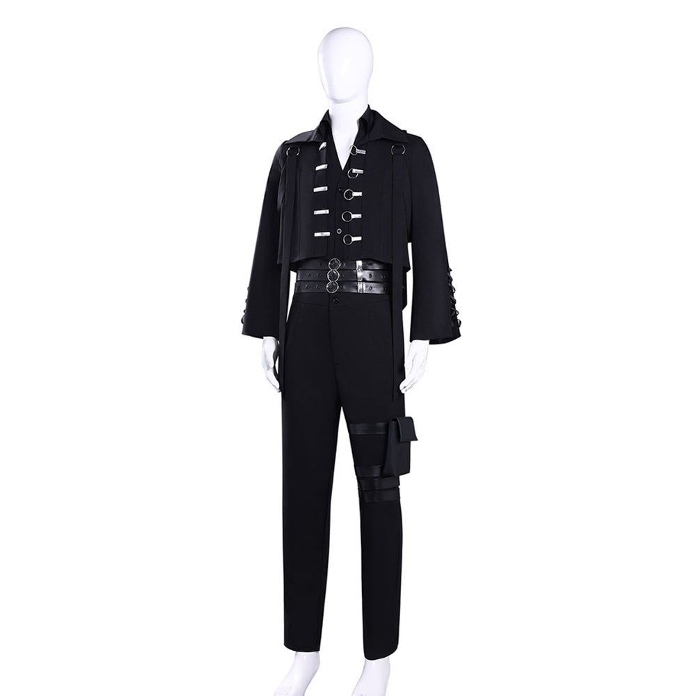 Tamon‘s B-Side(2026) Tamon Fukuhara Tenue Noire Cosplay Costume