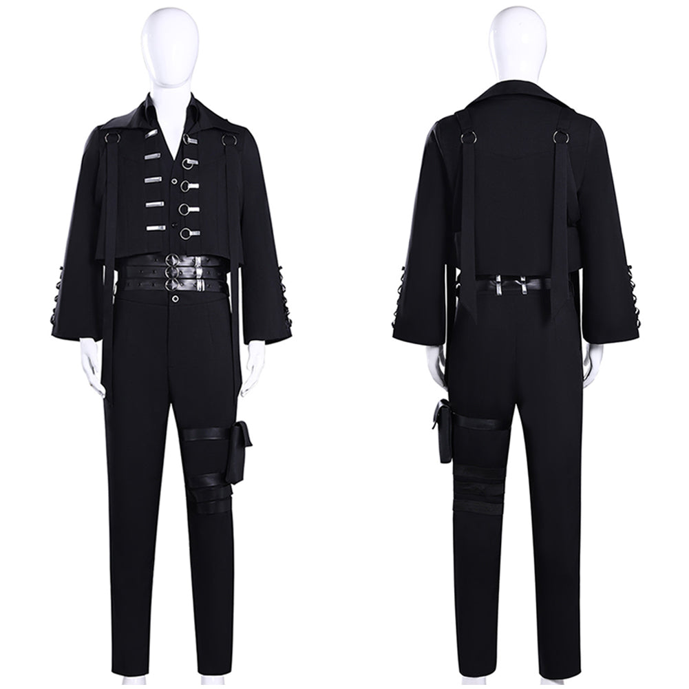 Tamon‘s B-Side(2026) Tamon Fukuhara Tenue Noire Cosplay Costume
