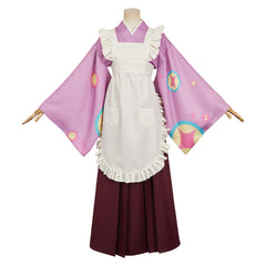 Tasokare Hotel(2025) Neko Tsukahara Tenue Violette Cosplay Costume