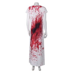 Terrfier 3(2024) Robe Tachée de Sang Cosplay Costume