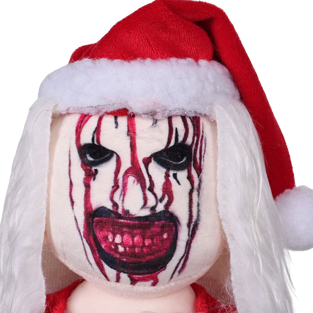 Terrifier 3(2024) Art The Clown Père Noël Jouet en Peluche