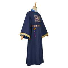 The Apothecary Diaries Jinshi Tenue Bleue foncée Cosplay Costume