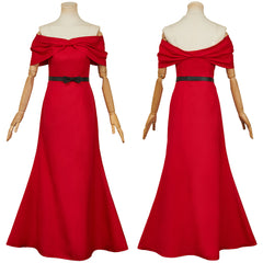 The Dinner Table Detective(2025) Houshou Reiko Robe Rouge Cosplay Costume
