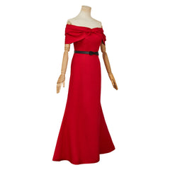 The Dinner Table Detective(2025) Houshou Reiko Robe Rouge Cosplay Costume