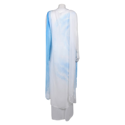 The Fantastic Four: First Steps(2025) Shalla-Bal Robe Bleue Cosplay Costume