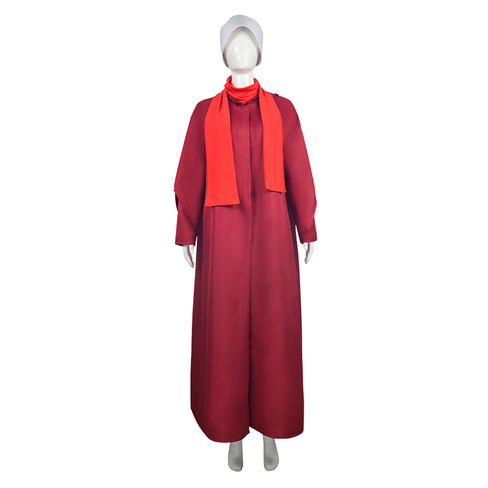 The Handmaid's Tale Saison 6(2025) Offred Tenue Rouge Cosplay Costume