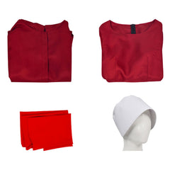 The Handmaid's Tale Saison 6(2025) Offred Tenue Rouge Cosplay Costume