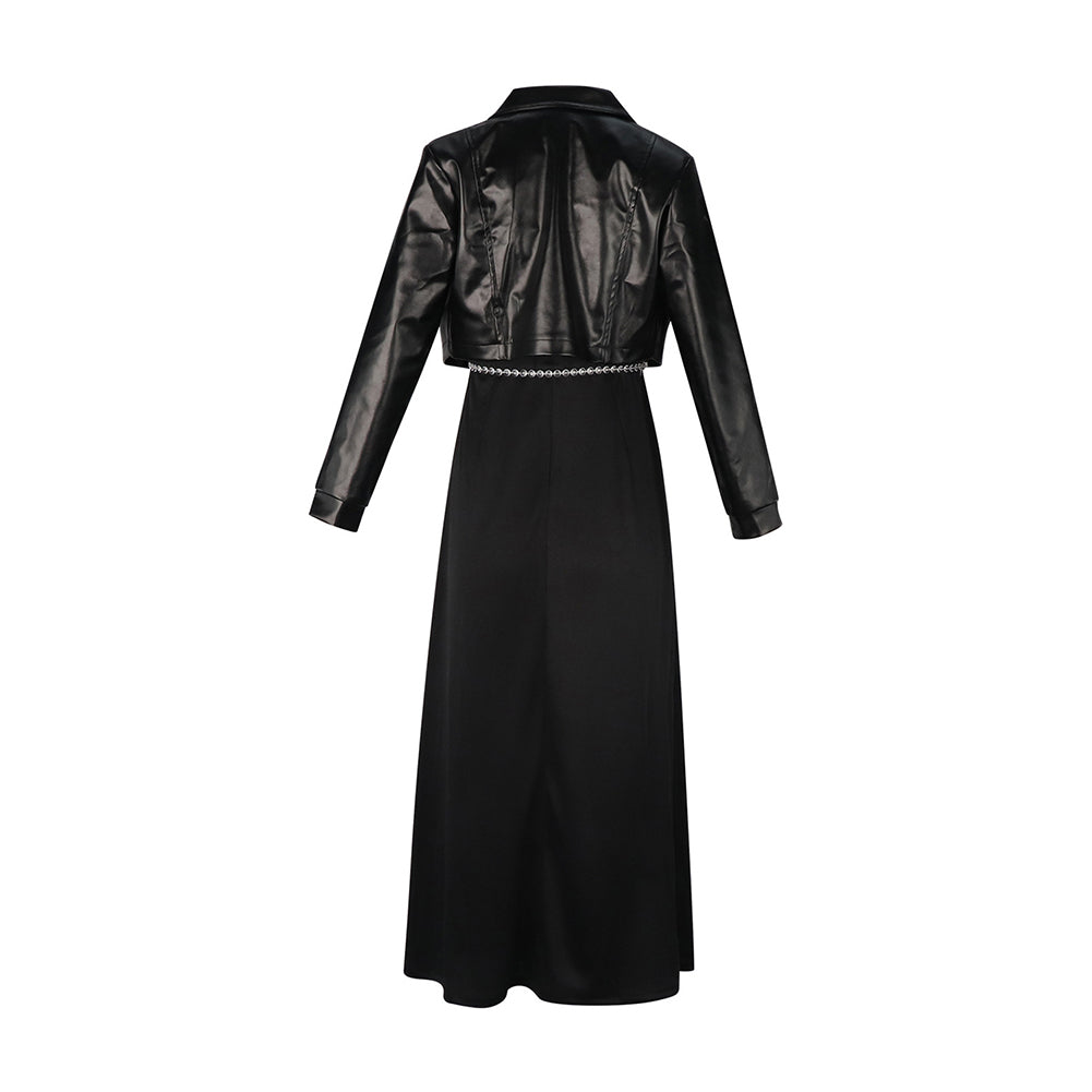 The Hundred Line: Last Defense Academy(2025) Shizuhara Hiruko Robe Noire Cosplay Costume