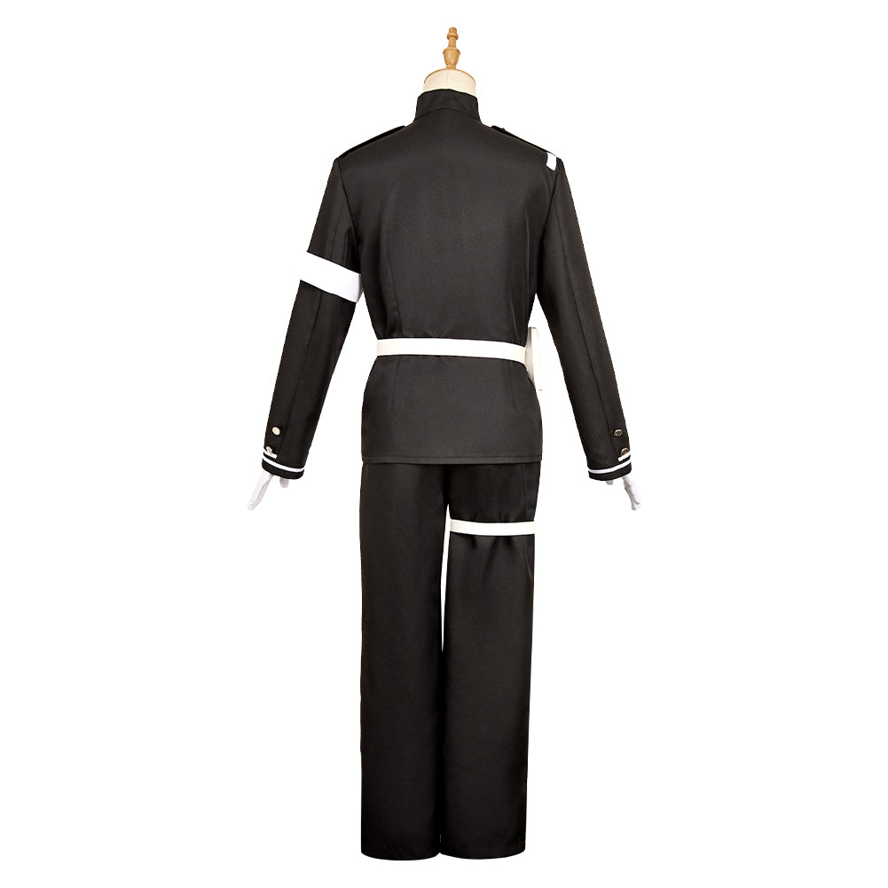 The Hundred Line: Last Defense Academy(2025) Sumino Takumi Tenue Noire Cosplay Costume