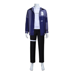 The Hundred Line: Last Defense Academy(2025) Sumino Takumi Tenue Violette et Noire Cosplay Costume