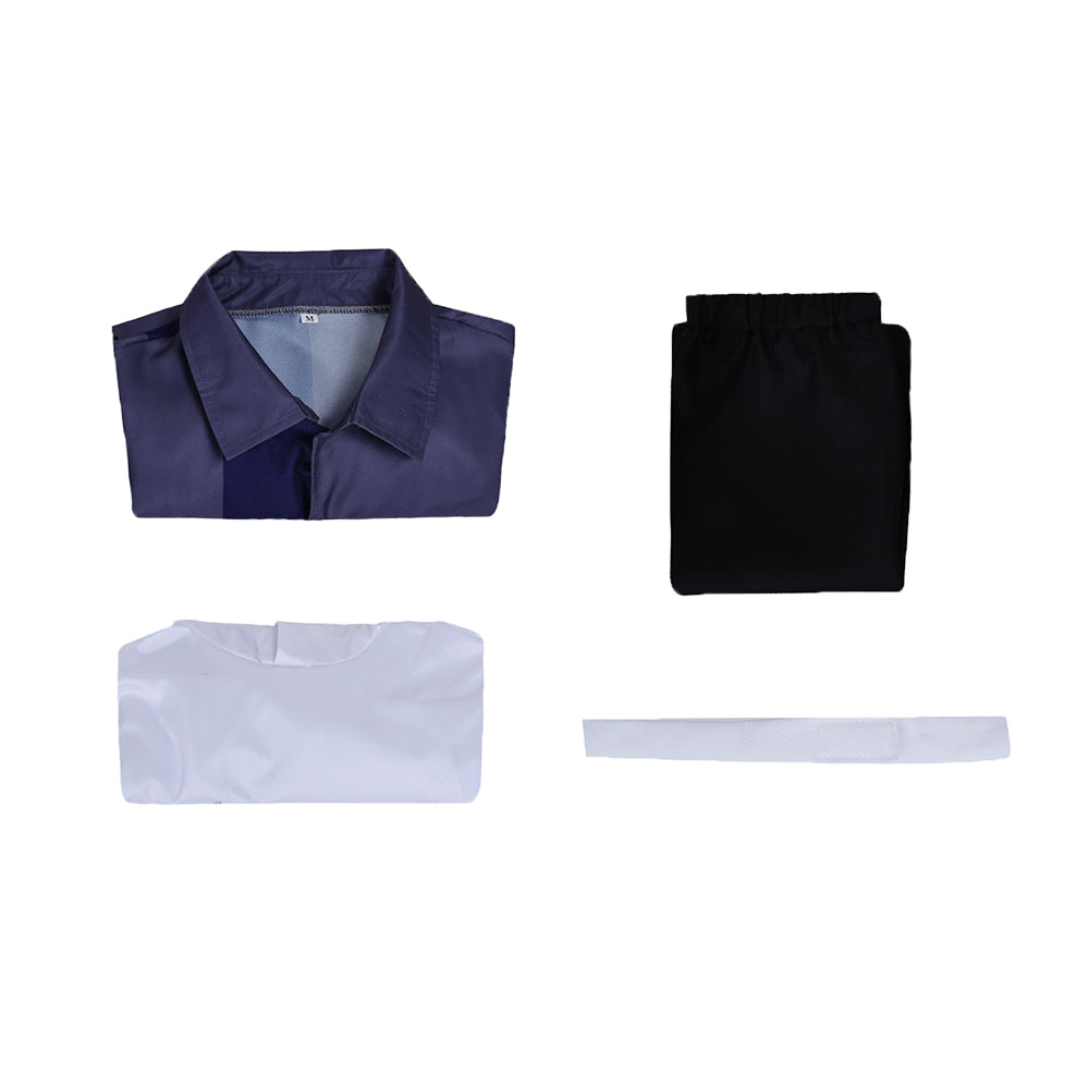 The Hundred Line: Last Defense Academy(2025) Sumino Takumi Tenue Violette et Noire Cosplay Costume