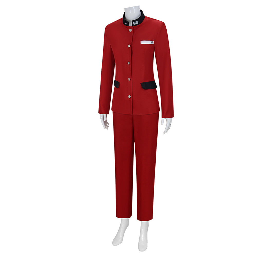 The Hundred Line: Last Defense Academy(2025) Tsukumo Ima Tenue Rouge Cosplay Costume