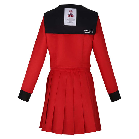 The Hundred Line: Last Defense Academy(2025) Tsukumo Kako JK Robe Rouge Cosplay Costume