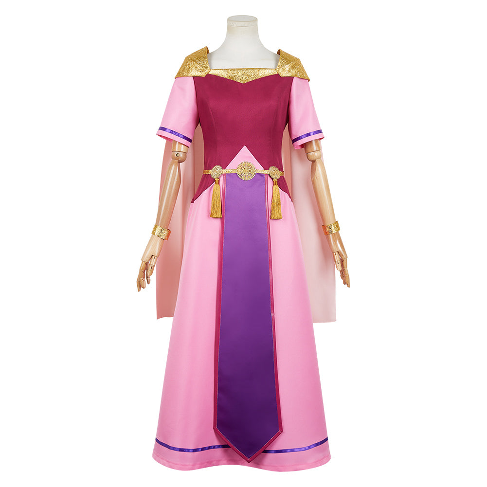 The Legend of Zelda: Echoes of Wisdom (2024) Zelda Tenue Violette Cosplay Costume