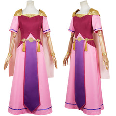 The Legend of Zelda: Echoes of Wisdom (2024) Zelda Tenue Violette Cosplay Costume