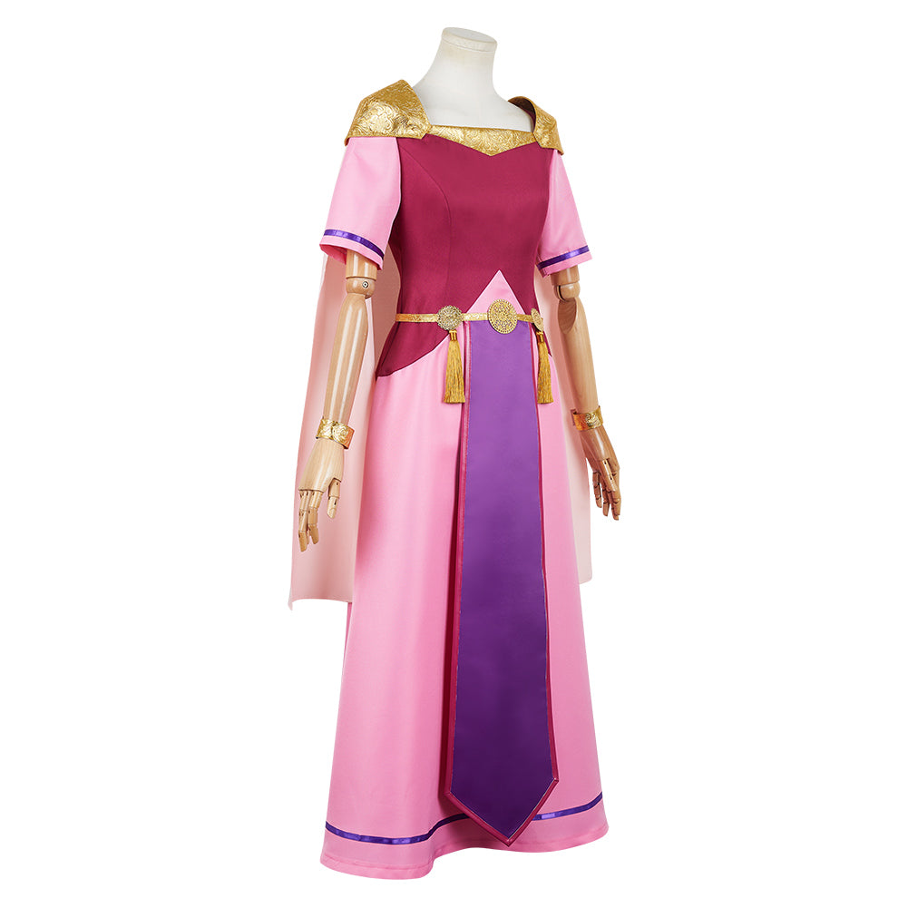 The Legend of Zelda: Echoes of Wisdom (2024) Zelda Tenue Violette Cosplay Costume