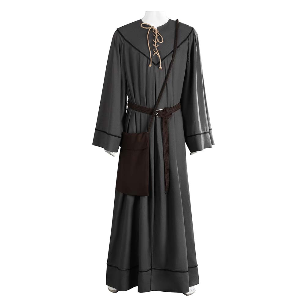 The Lord of The Rings Gandalf Tenue Grise de Luxe Cosplay Costume