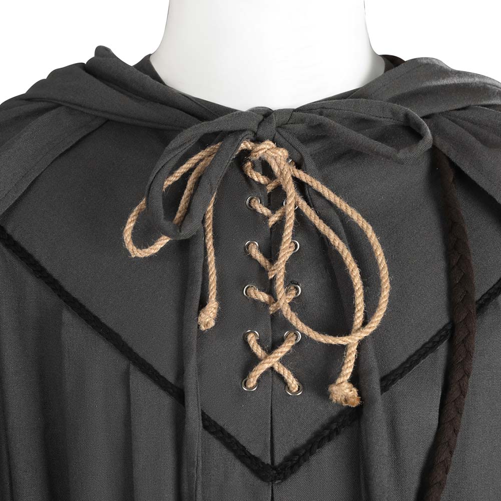 The Lord of The Rings Gandalf Tenue Grise de Luxe Cosplay Costume