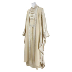 The Lord of the Rings Saruman Tenue Beige Cosplay Costume