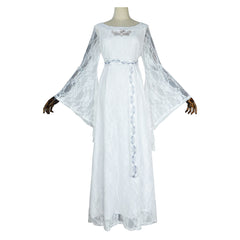 The Lord of The Rings: The Rings of Power 2(2024) Galadriel Robe Blanche Cosplay Costume