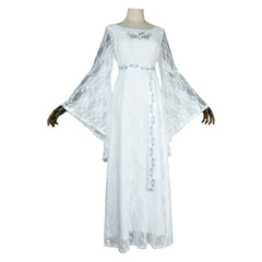 The Lord of The Rings: The Rings of Power 2(2024) Galadriel Robe Blanche Cosplay Costume