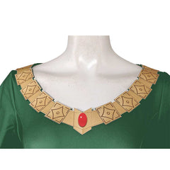 The Lord of The Rings(2024) Hera Tenue Verte Cosplay Costume